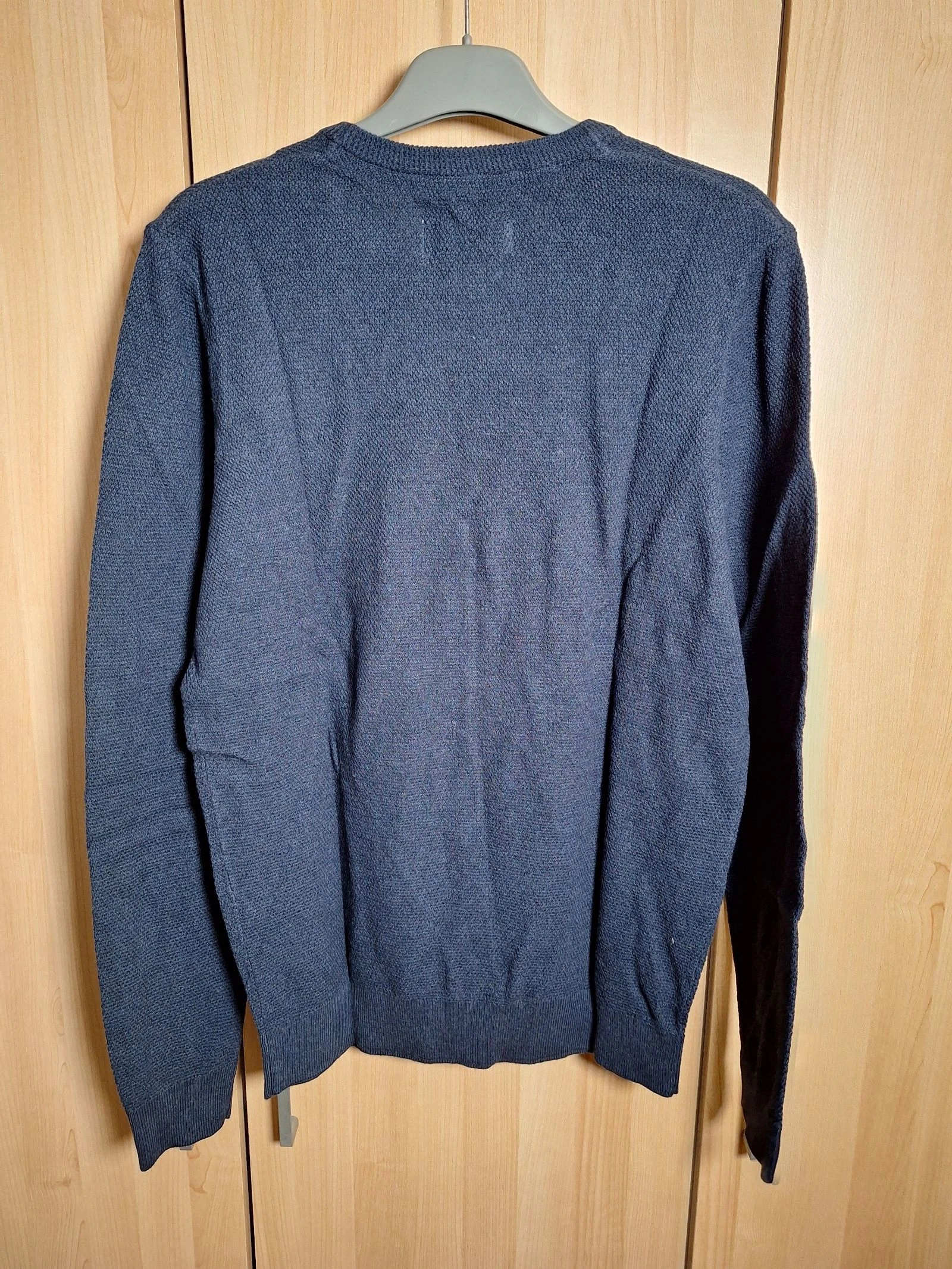 camisola masculina pier one azul-marin chinesa nova com etiqueta tamanho g – photo 3